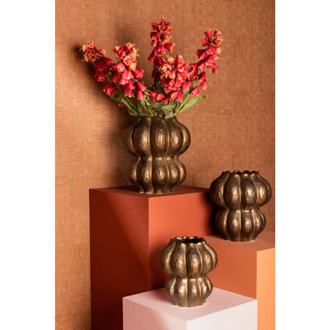 PTMD - Pot Niek - Bruin - 22x22x25.5cm