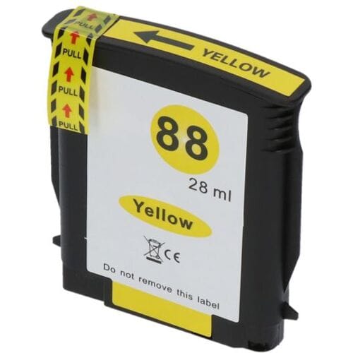 PrintAbout Inktcartridge 88XL (C9393AE) Geel Hoge capaciteit geschikt voor HP