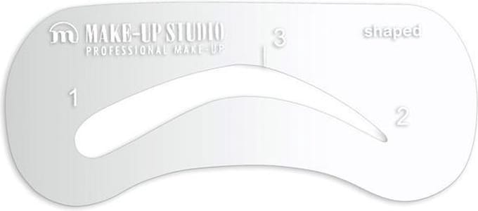 Make Up Studio Brow Stencil Wenkbrauwsjabloon - Shaped