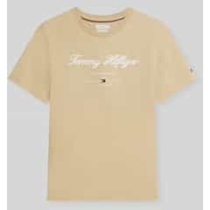 regular fit T-shirt van puur katoen