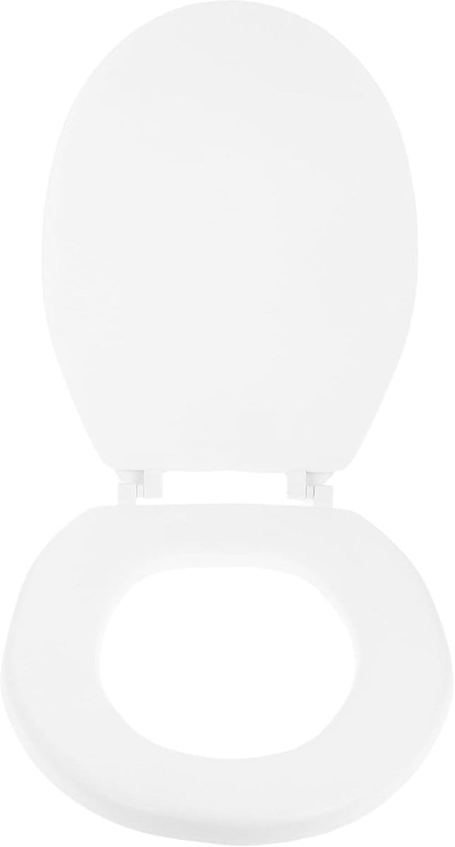 Toiletkussen - Toiletbrilhoes - Meer Comfort - Zachte Demping - Langwerpig - Wit