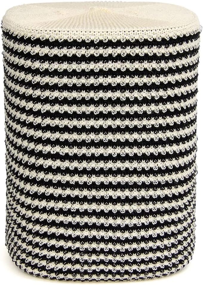 Speaker Cover - Speaker Accessoire - Interieur Decoratie - 3D Gebreide Techniek - 12x12x16 cm - Toulouse Stripe