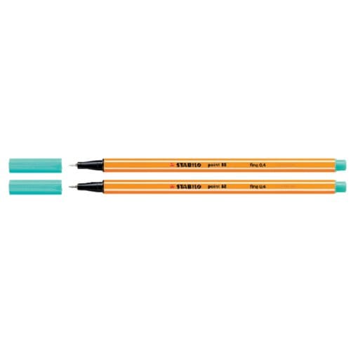 STABILO point 88 - Fineliner 0,4 mm - Turquoise - per stuk