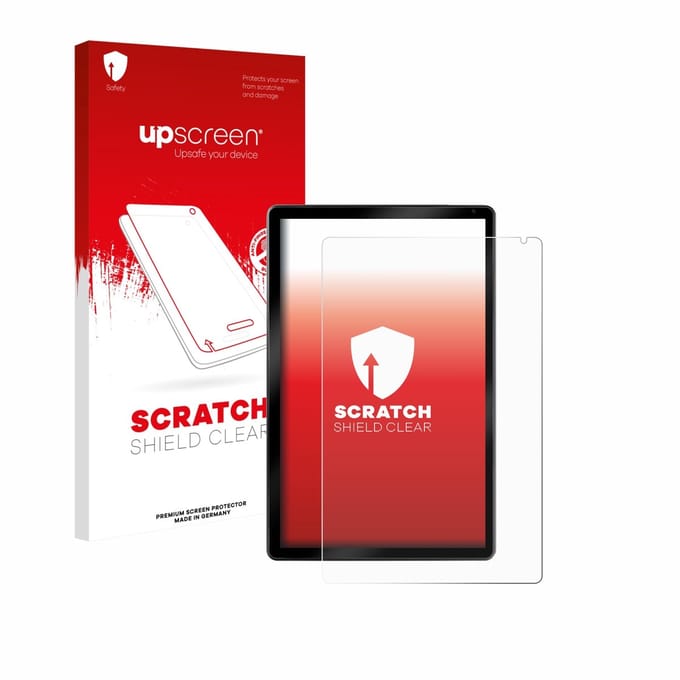 upscreen - Screenprotector voor Yicty C108 10.1" - Folie Beschermfolie transparant