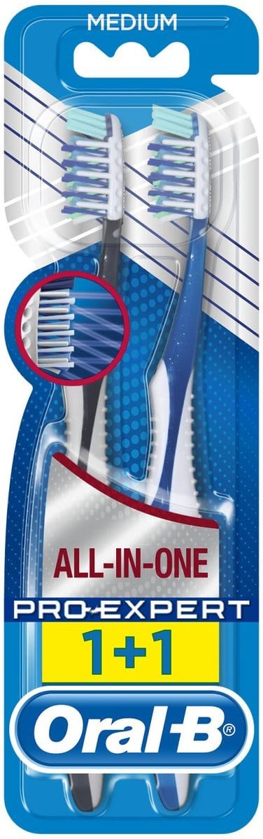 Oral B Tandenborstel 1+1 Pro-Expert Alles-in-één -
