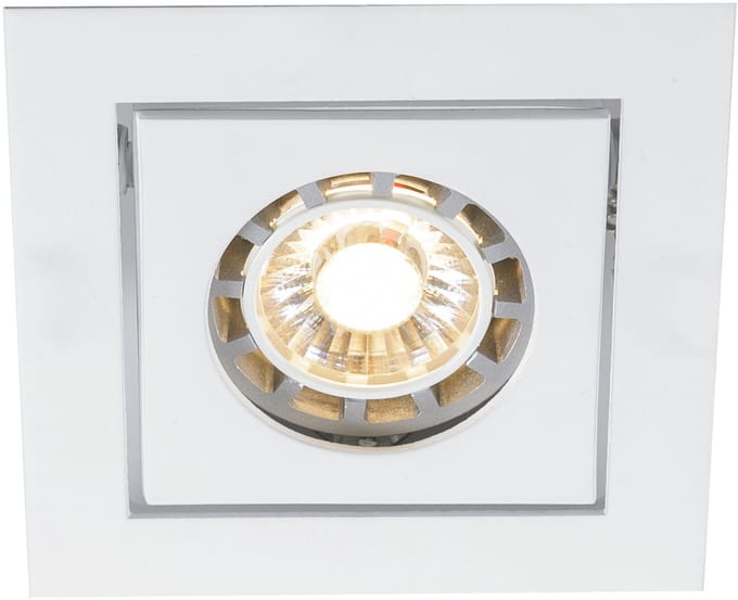 LED Inbouwspot Wit Vierkant - Crius