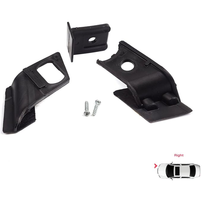 BHL40 Koplamphouder Montage Reparatiebeugel Lipjes Set Rechterkant voor BMW 3 Serie E90 E91 E92 E93 63116942726