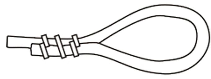 Clamps rubber 10 stk