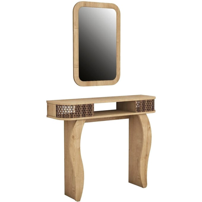 Kaptafel met spiegel Damla | Hannah Home