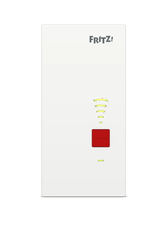 FRITZ!Repeater 2400 AC - WiFi Repeater - Dual Band - WiFi 5 - 600 + 1733 Mbps