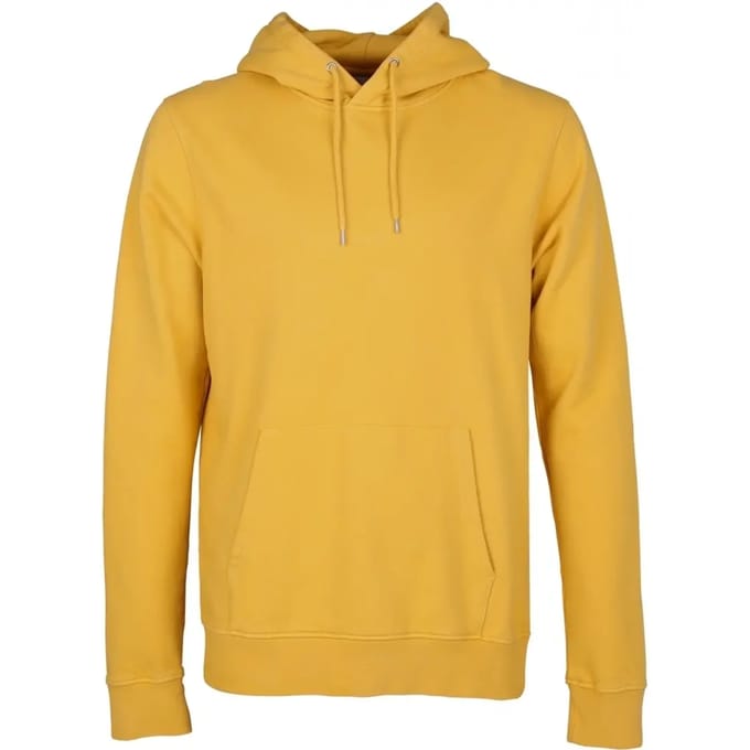 Hooded sweatshirt Colorful Standard Classic Organic burned yellow