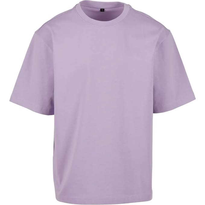 Build your Brand Loose Fit Tee BY391 - LILAC - L