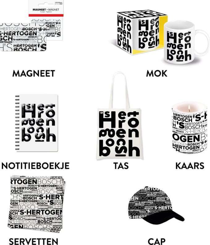 's-Hertogenbosch voordeelpakket - Souvenirs Nederland - Cadeau man en vrouw