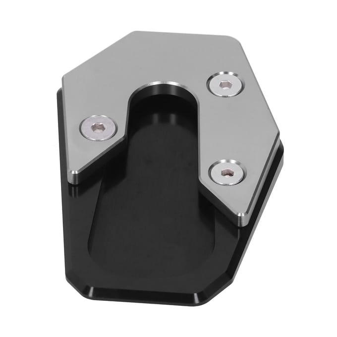 Motorfiets Zijstandaard Basis Verlenging Vergroot AntiSlip Kickstand Geschikt voor R1200RT 20142018(Titanium ) rood