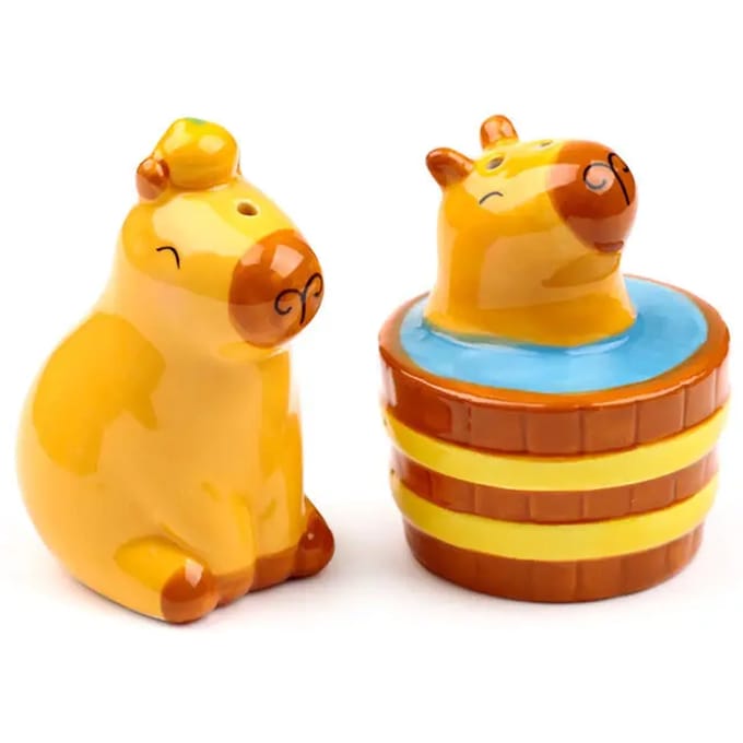 Zoutvaatje Puckator Capybara Salt And Pepper Shaker