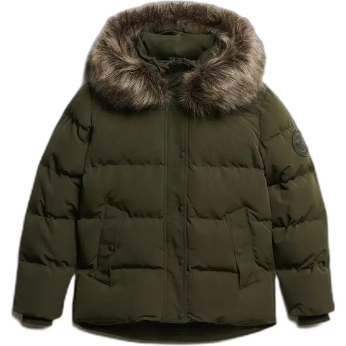 Superdry - Everest Classic Puffer Jas - Dames - Gewatteerde jassen