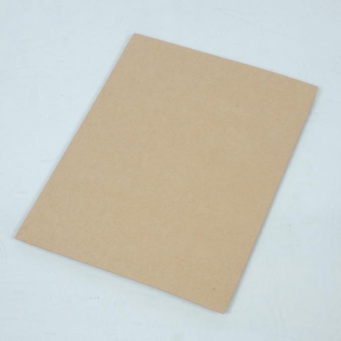 Een vel pakkingpapier om uit te snijden oliepapier 150°C 200x150mm x 1.00mm voor motor