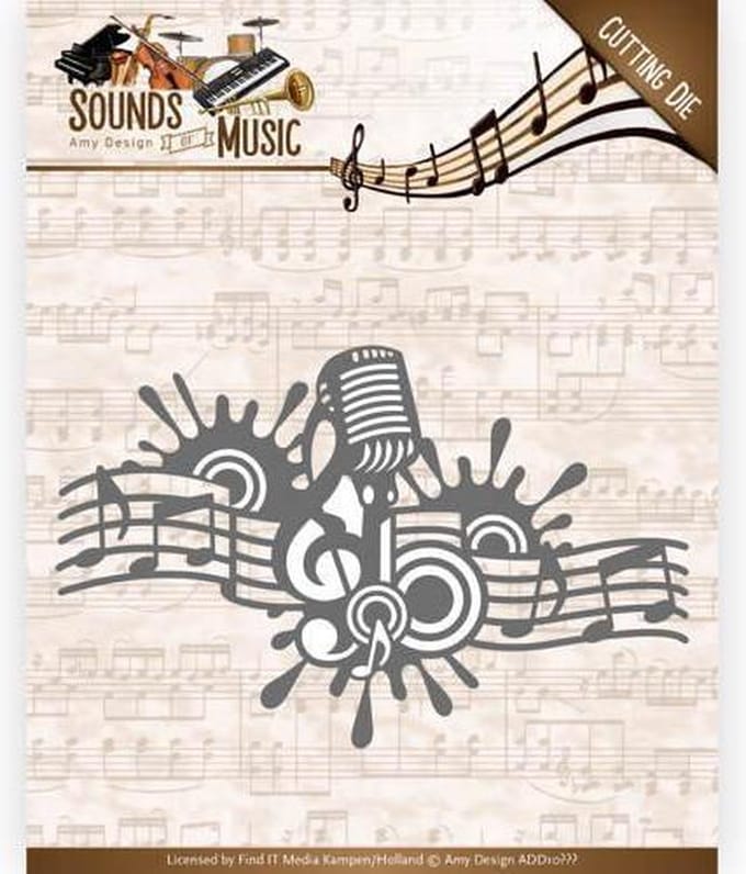 Mal  - Amy Design - Sounds Of Music - Muziek Rand