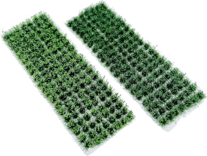 280PCS Statisch Gras Tuft Tea Model - Kunstgras en Nepmos voor Spoorweg Landschapsmodellering