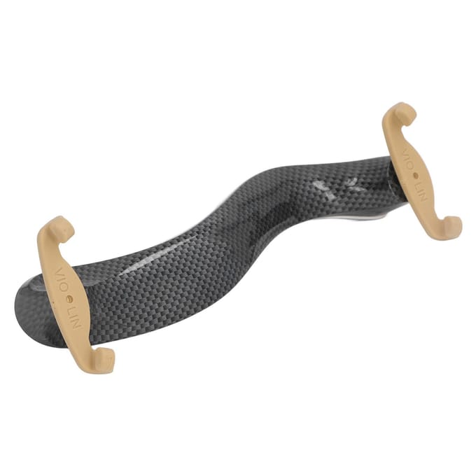 Mentonnière de Violon Support Confortable Hauteur Angle Réglables Support d'Épaule pour Violon 44 34 black