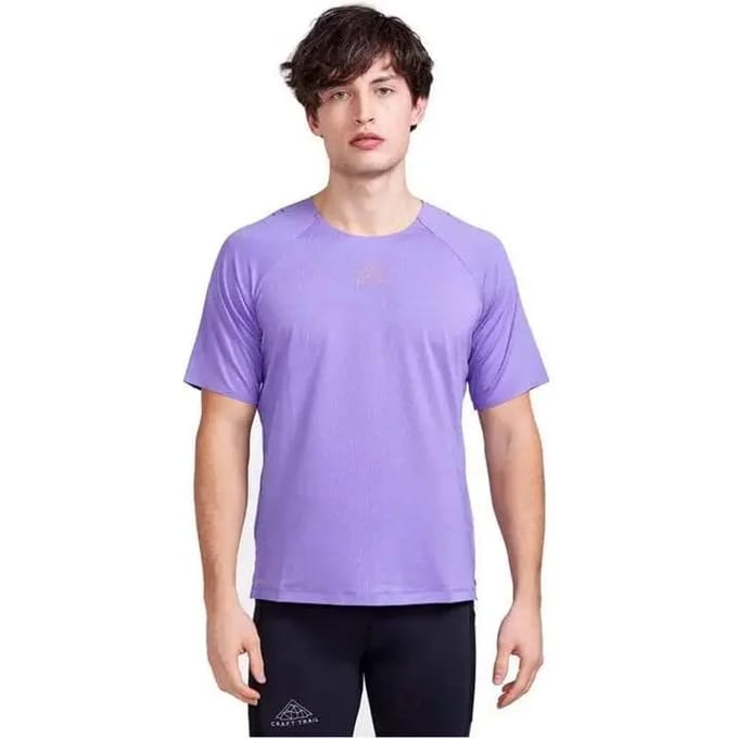 Craft Pro Trail T-shirt Met Korte Mouwen Paars XL Man