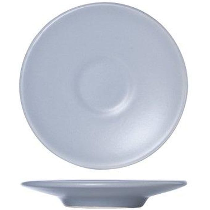 Cosy &amp; Trendy Serena Grey Mokkaschoteltje - 11.7 cm - Set-12