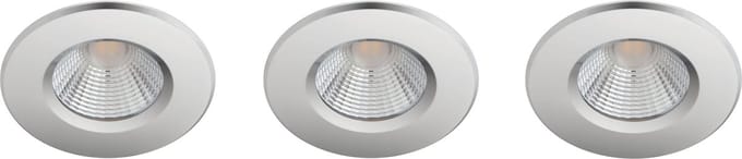 Philips Dive badkamerinbouwspot - 3-lichts - chroom