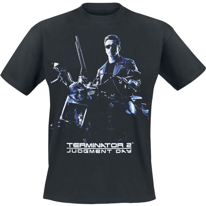Terminator T-shirt - 2 - Judgement Day - M tot XXL - voor Mannen - zwart