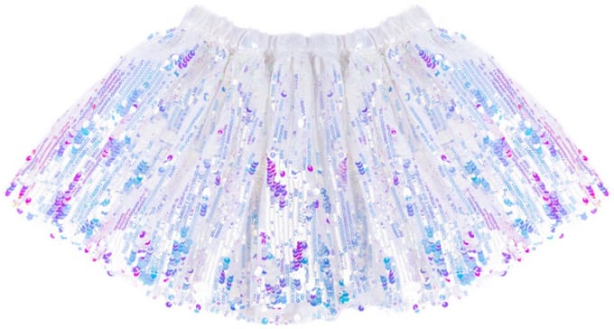 Great Pretenders Sequin rok - Meisjes - Glitter Pailletten Rok - Maat 4-6 Jaar