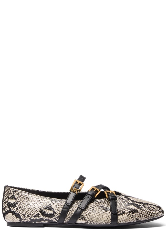 Michael Kors Indy Flex Ballet Natural Maat: 36 | Ballerina's Outlet | Dames | Beige
