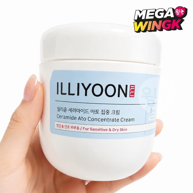 ILLIYOON Ceramide Ato Concentraat Crème Geurloos 500ml white
