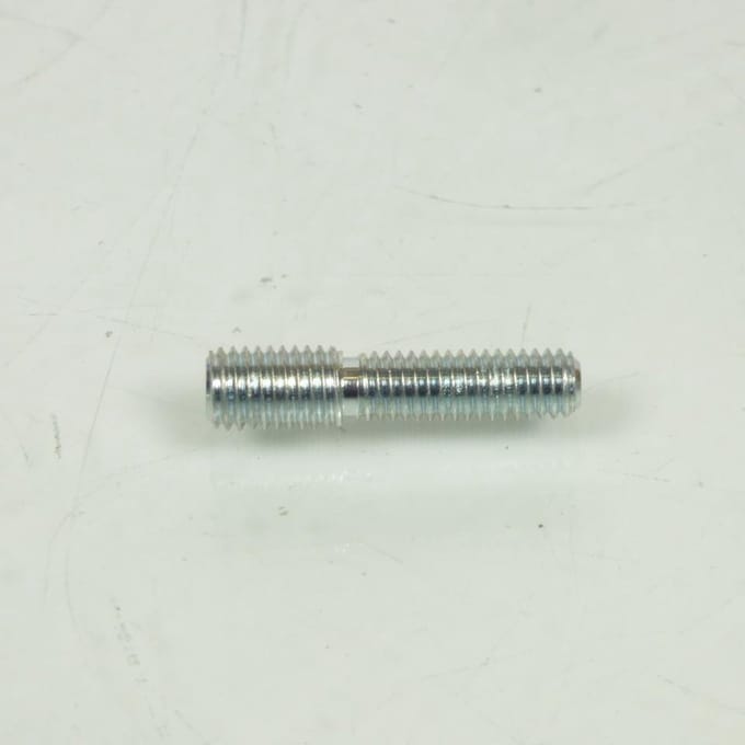m6/m7 x 30mm uitlaatbout met dubbele draad voor nieuwe scooters