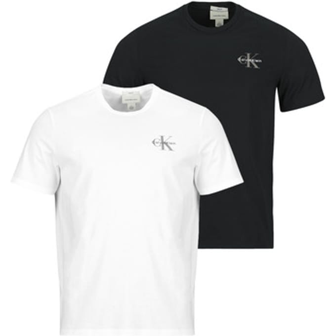 T-shirt met ronde hals en logo
