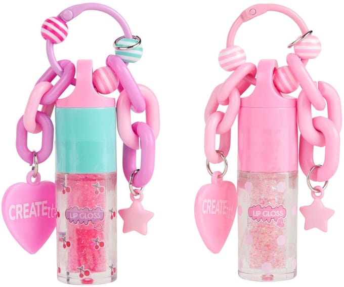 Canenco Create It! Beauty Lip Gloss Chunky Keychain