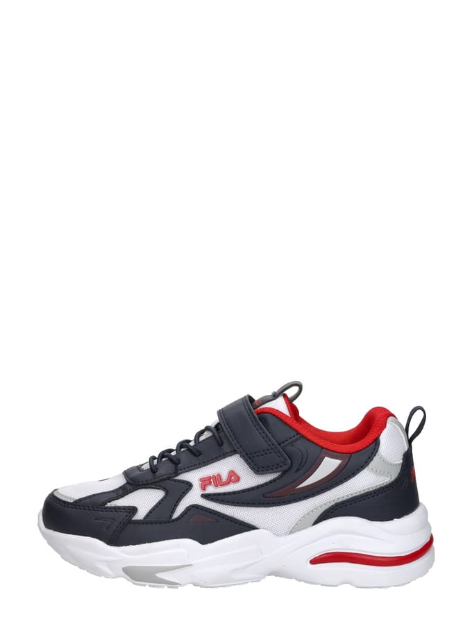FILA Unisex Madrun Velcro Running Low Navy-white Size: 34 | Outlet | kids | Wit