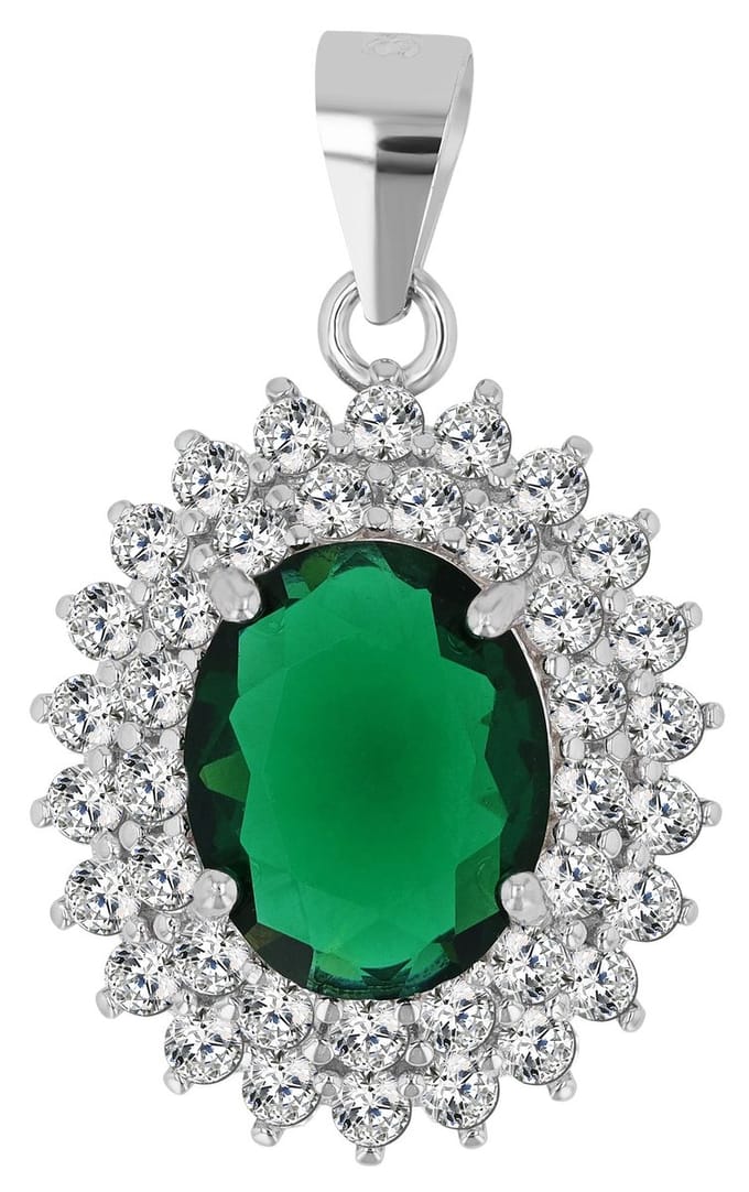 AKZENT Akzent dames hanger "Lani" van 925 Sterlingzilver, gerhodineerd, duurzaam