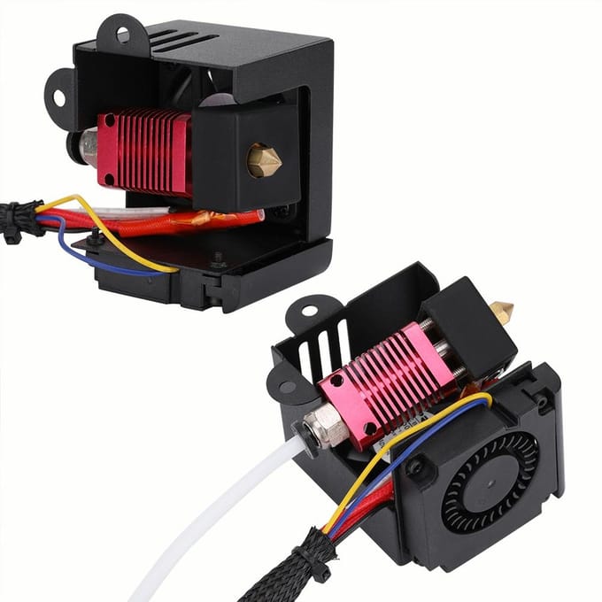 3D Printer Roestvrij Staal J head Hotend Extruder Spuitmond Kit Voor Creality CR-10/10s S4/ black