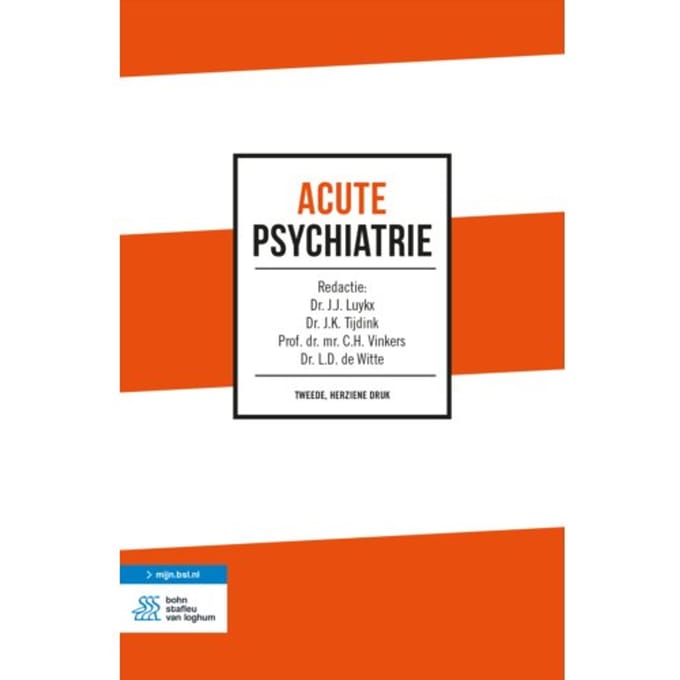 Acute Psychiatrie - J.J. Luykx
