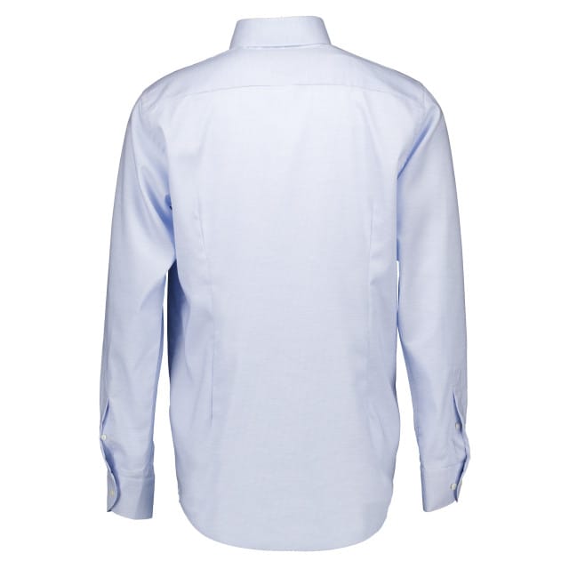 Eton Twill Lange Mouw Overhemden Lichtblauw 100012258