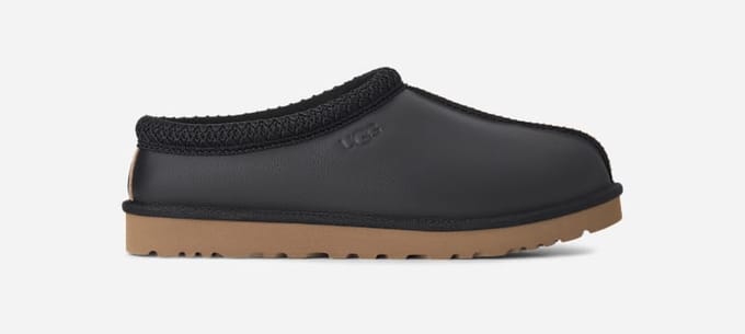UGG® Tasman Contrast in Black/Amphora, Size 7, Polyester/Leather