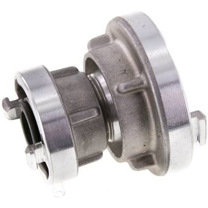 38 (51 mm) - 25-D (31 mm) Gesmeed Aluminium Storz verloopstuk