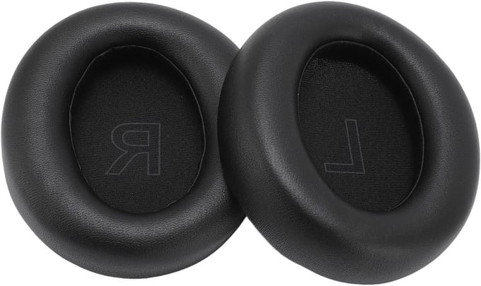 Zachte Oorkussens van Eiwitleer, Geluidsisolerende Schuimvulling, Extra Dikte voor Hoofdtelefoons en Headsets