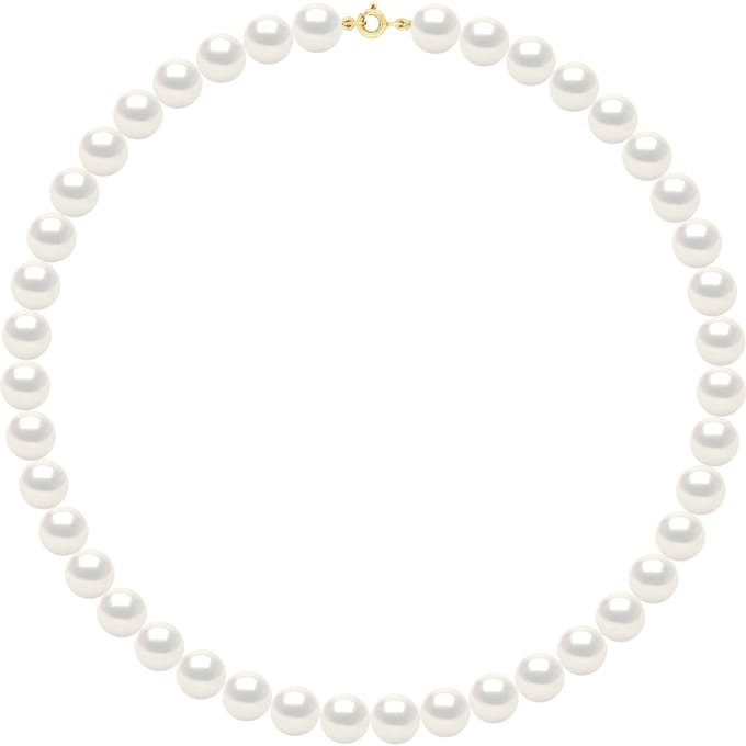 CHOKER - Echte Cultuurzoetwater Parel Ronde 10-11 mm