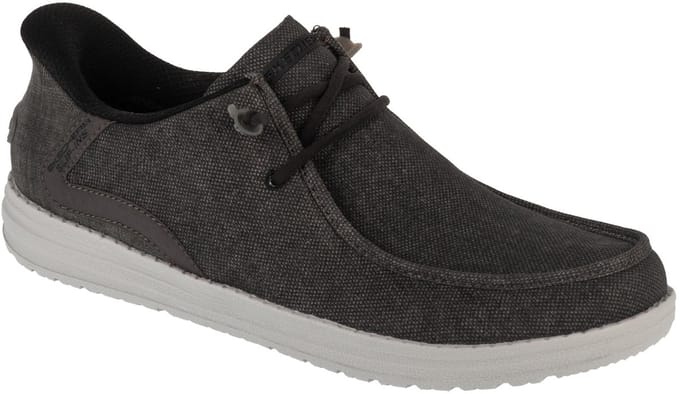Skechers - Schoenen - Zwart - Heren - Maat 42 -