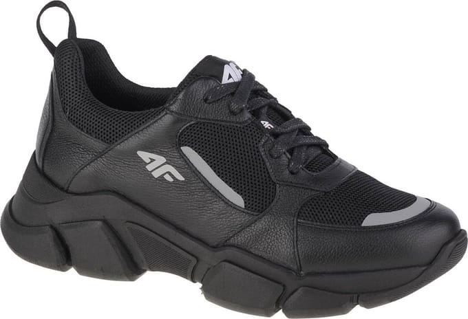 4F Wmn's Casual, Vrouwen, Zwart, Sneakers, maat: 38