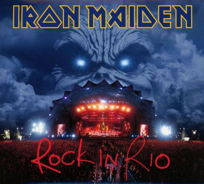 Iron Maiden CD - Live at Rock In Rio - voor Geen - standaard