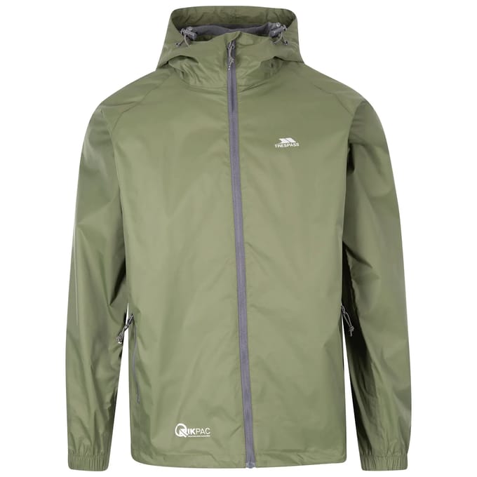 Trespass regenjas Qikpac Jacket - Unisex opvouwbare jas Tp75