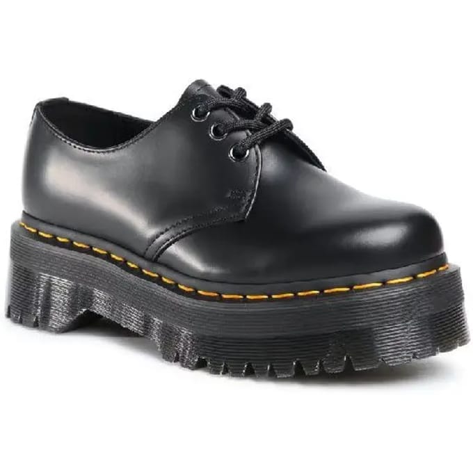 Dr Martens Quad 1461 leren platform derbie