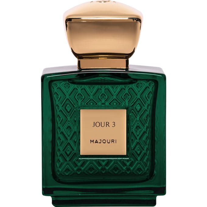 Majouri Jour 3 Perfume in Dark Green 75 ml
