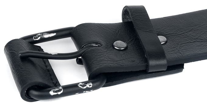 Black Premium by EMP Zwarte riem met studs - Unisex - 100 cm